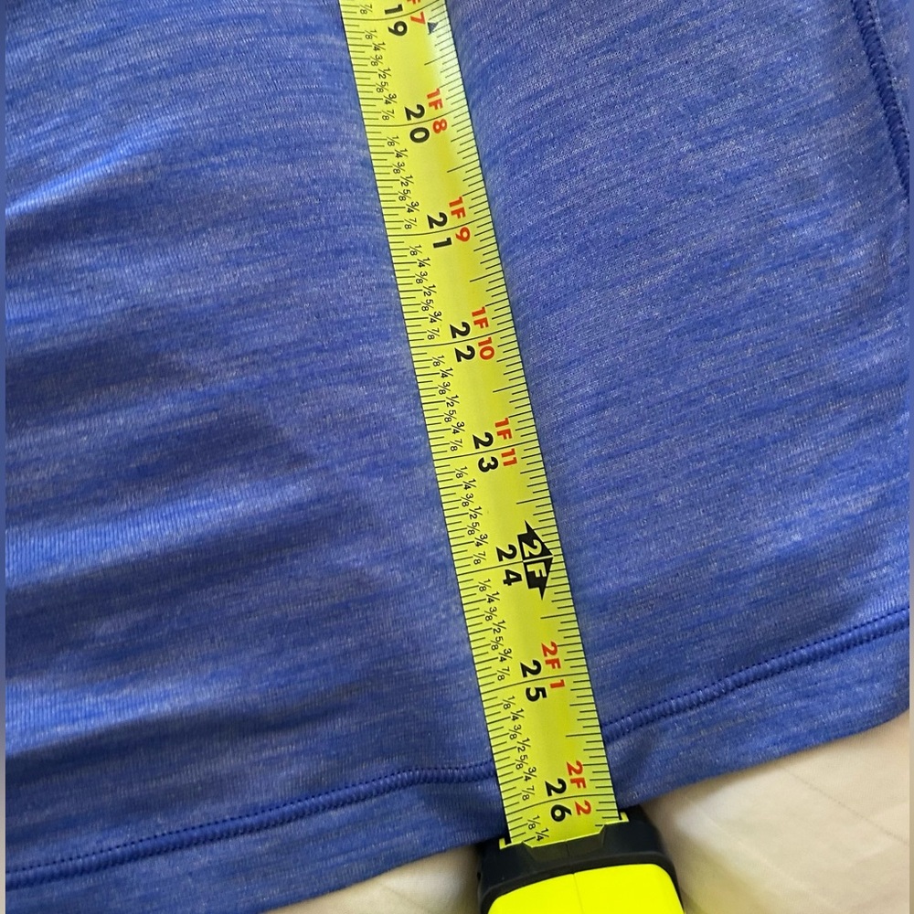 Lululemon On The Run Long Sleeve Heather Sapphire - Picture 12 of 13